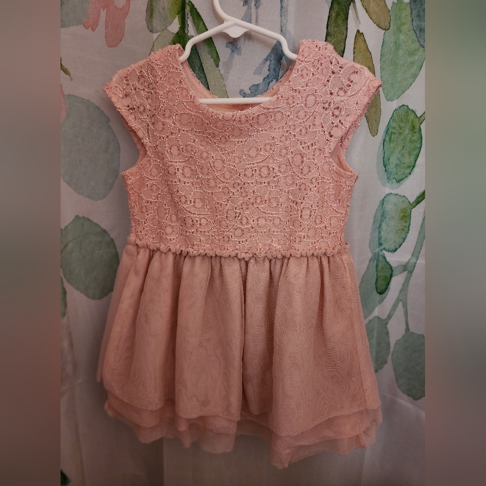 OshKosh Pink Lace 3T dress Toddler girl